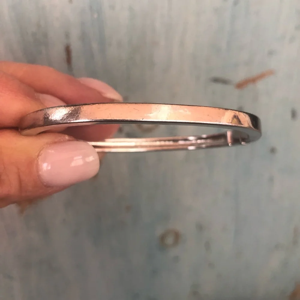 Swarovski sterling silver hinged bracelet loaded with Swarovski crystals - Picture 4 of 10